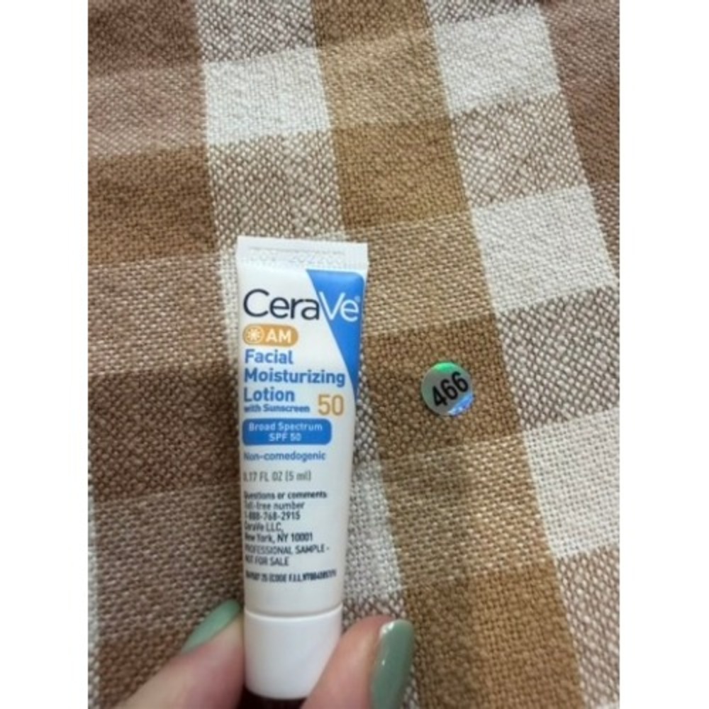 CeraVe AM Facial Moisturizing Lotion SPF 50 Broad Spectrum Travel Size
